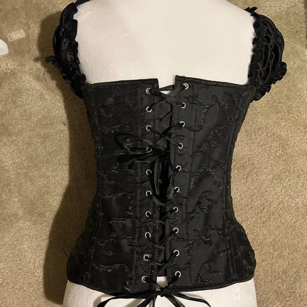 Black corset size M